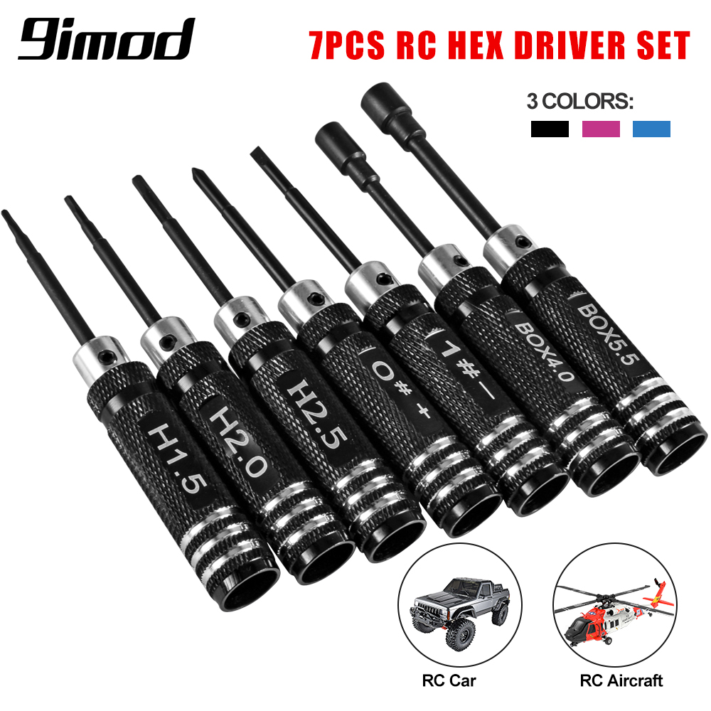 Rc Hobby Electric Screwdriver - 9IMOD RC Hex Driver Set Metal