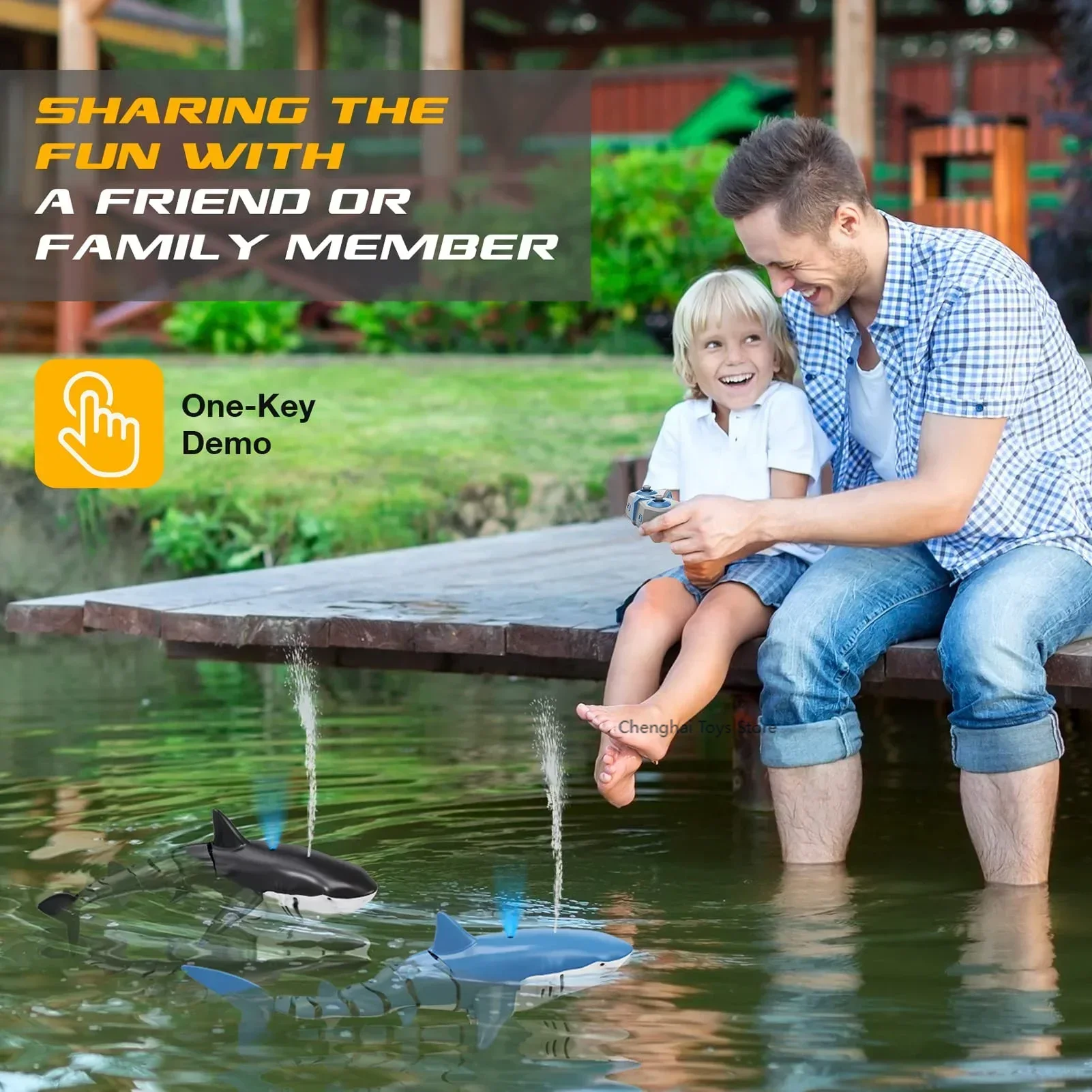 Intelligent Rc Shark Whale Wat – Rc Submarine Water recenzja i cena