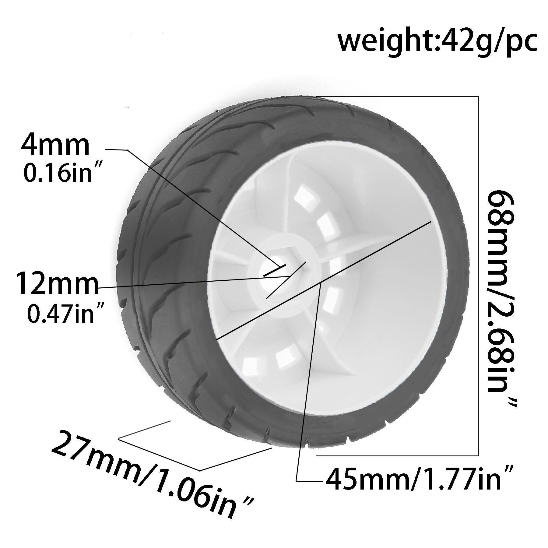 1/10 RC On Road Touring Tires  – Rc Hobby Drift Car recenzja i cena