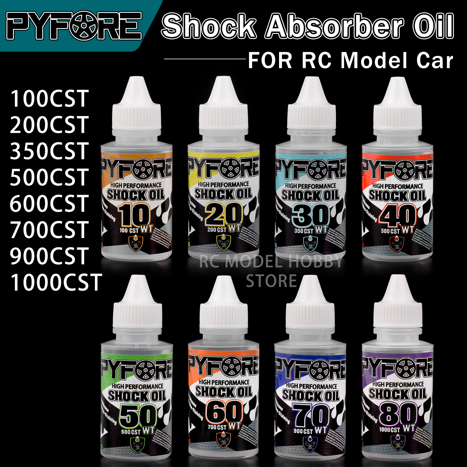 PYFORE Shock Absorber Oil 60ml – Rc Hobby Work Mat recenzja i cena