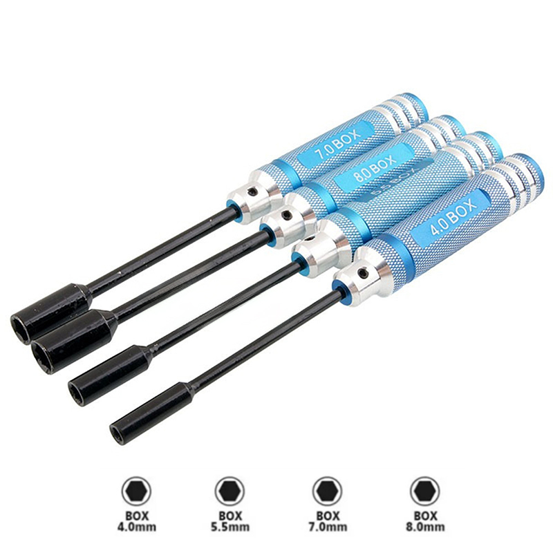 4Pcs Titanium Hex Screwdriver  – Rc Hobby Electric Screwdriver recenzja i cena