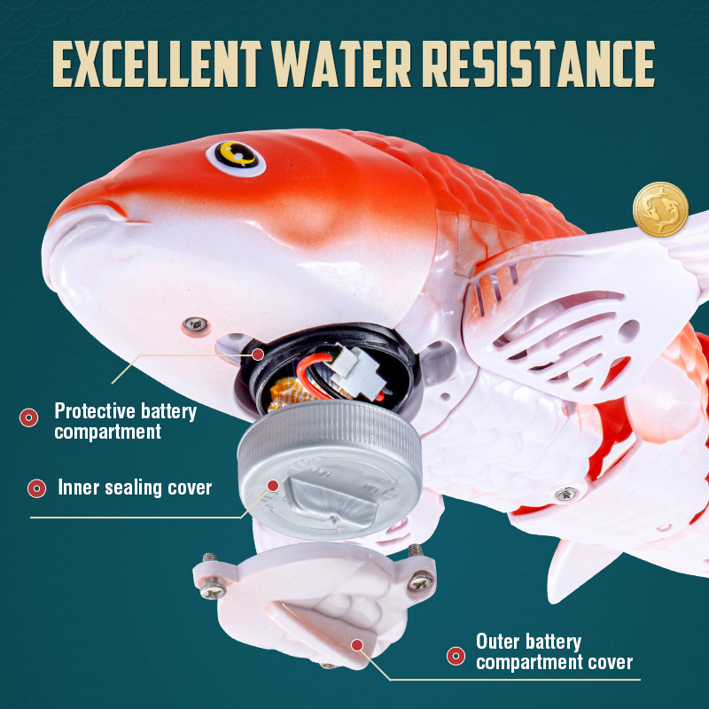 Smart Rc Fish Bionic Koi Fish  – Rc Submarine Water recenzja i cena