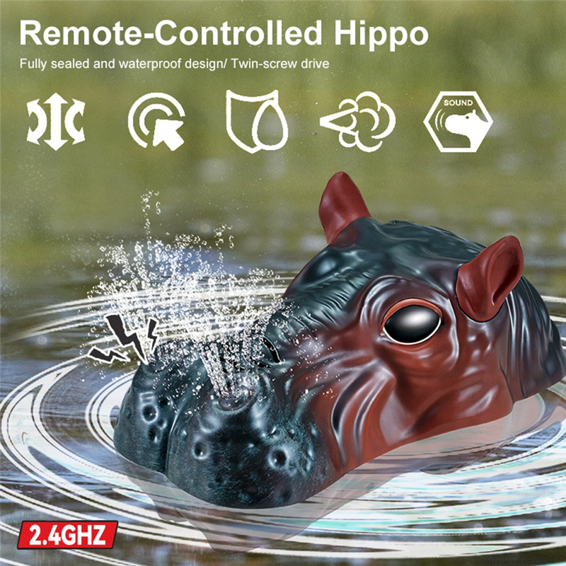 Rc Hippo Boat 2.4G Remote Cont – Rc Submarine Water recenzja i cena