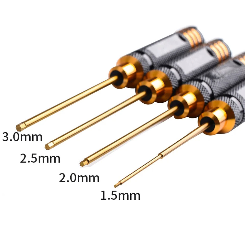 4PCS Titanium Plating Hex Scre – Rc Hobby Electric Screwdriver recenzja i cena