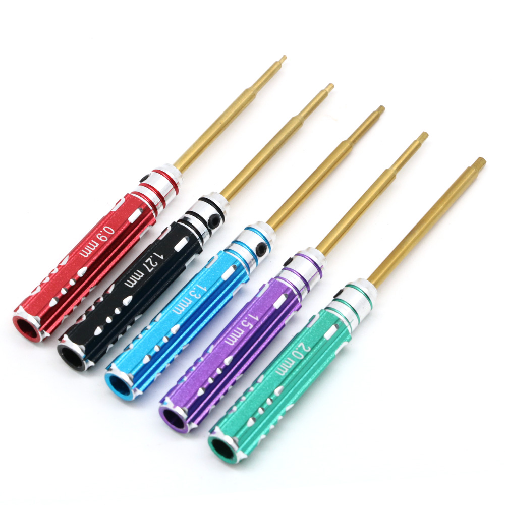 5pcs/set RC Mini 0.9mm 1.27mm  – Rc Hobby Electric Screwdriver recenzja i cena