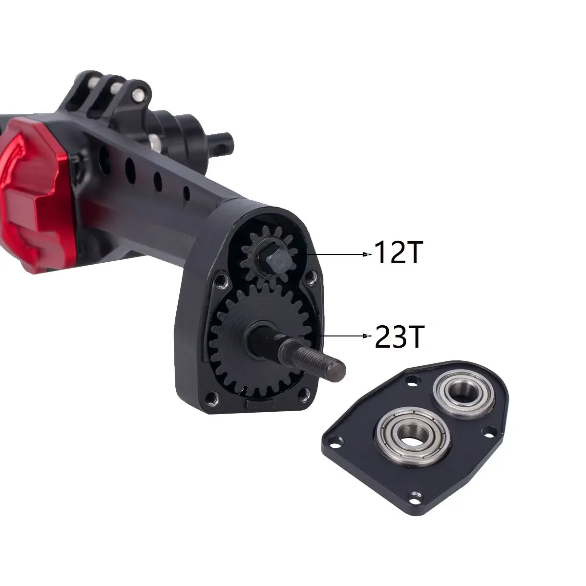 CNC Aluminum SCX10 III Front R – Rc Hobby Factory recenzja i cena