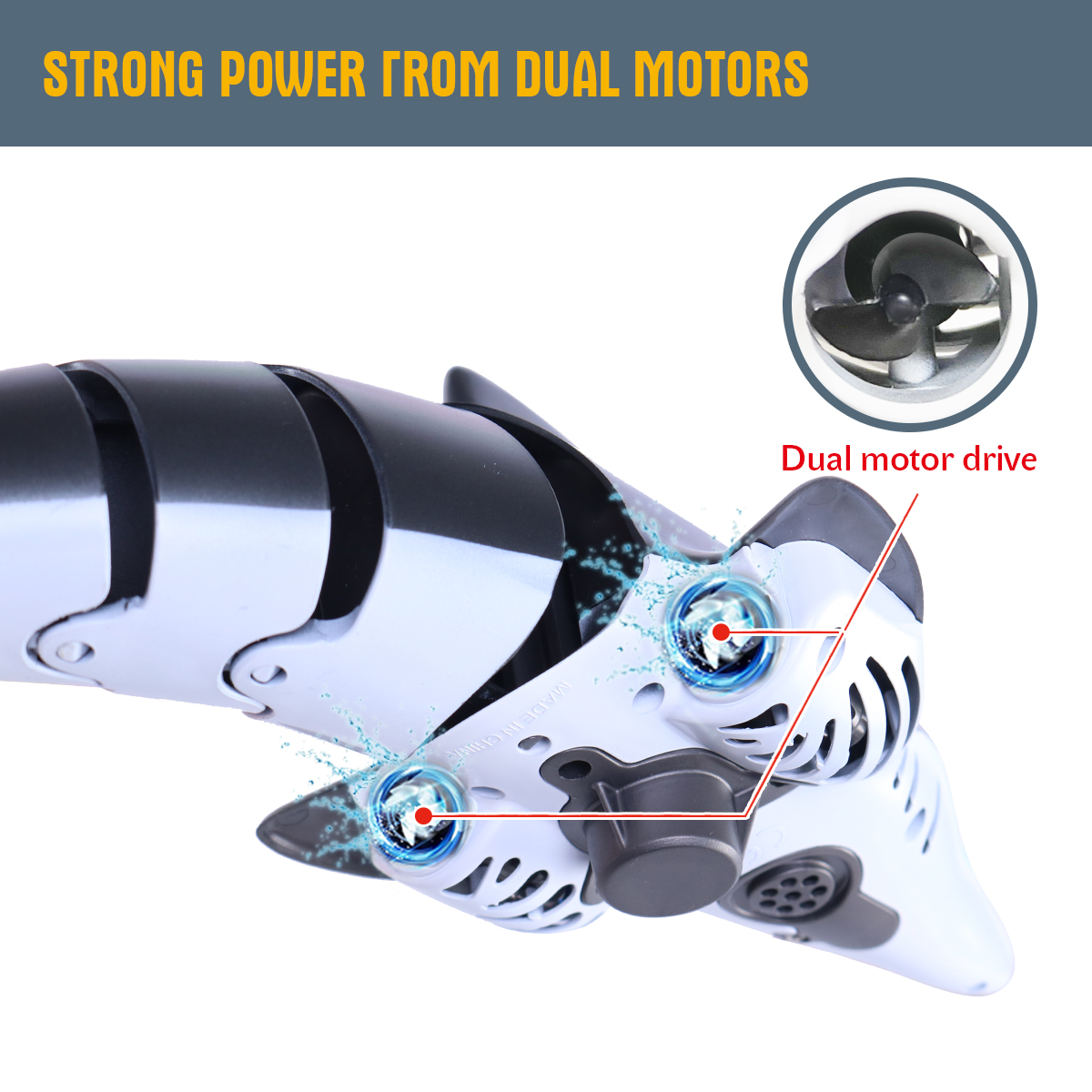 Shark  Rc Dolphin whale Spray  – Rc Submarine Water recenzja i cena