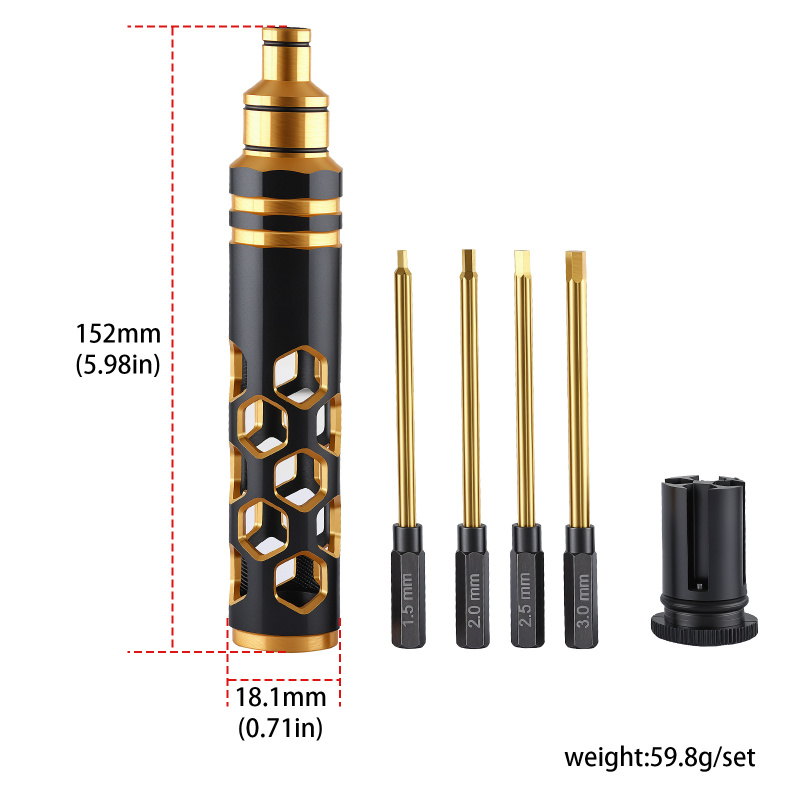 New 4-in-1 1.5/2.0/2.5/3.0mm T – Rc Hobby Electric Screwdriver recenzja i cena