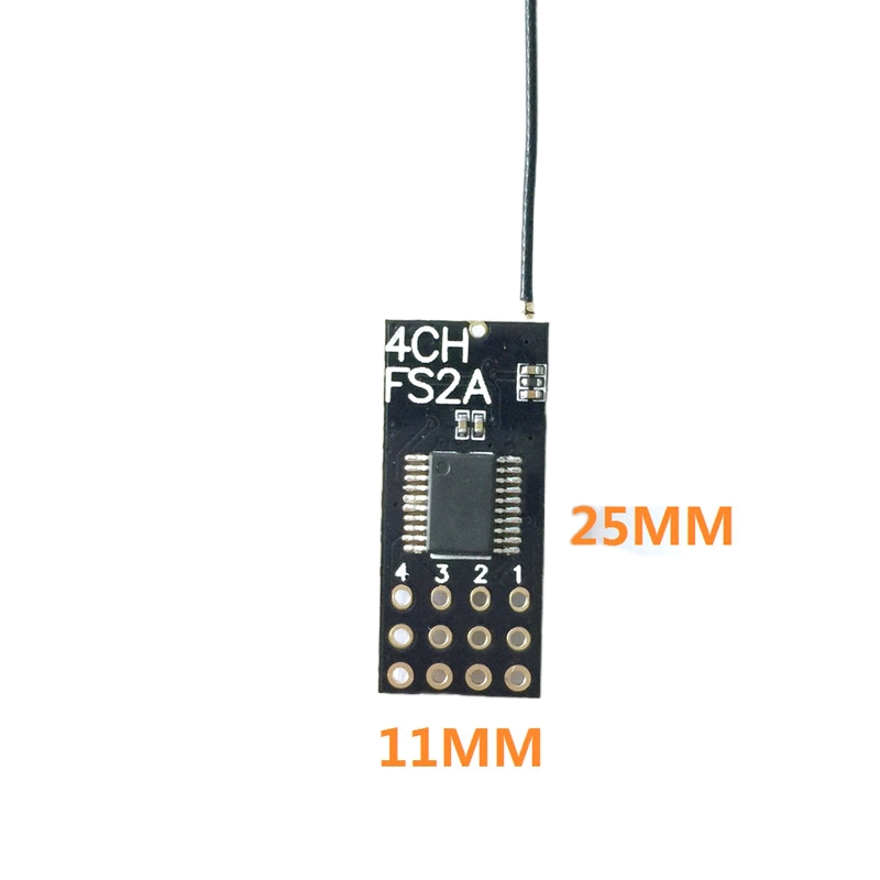 Flysky FS2A Mini Receiver 4CH  – Rc Hobby Toys recenzja i cena