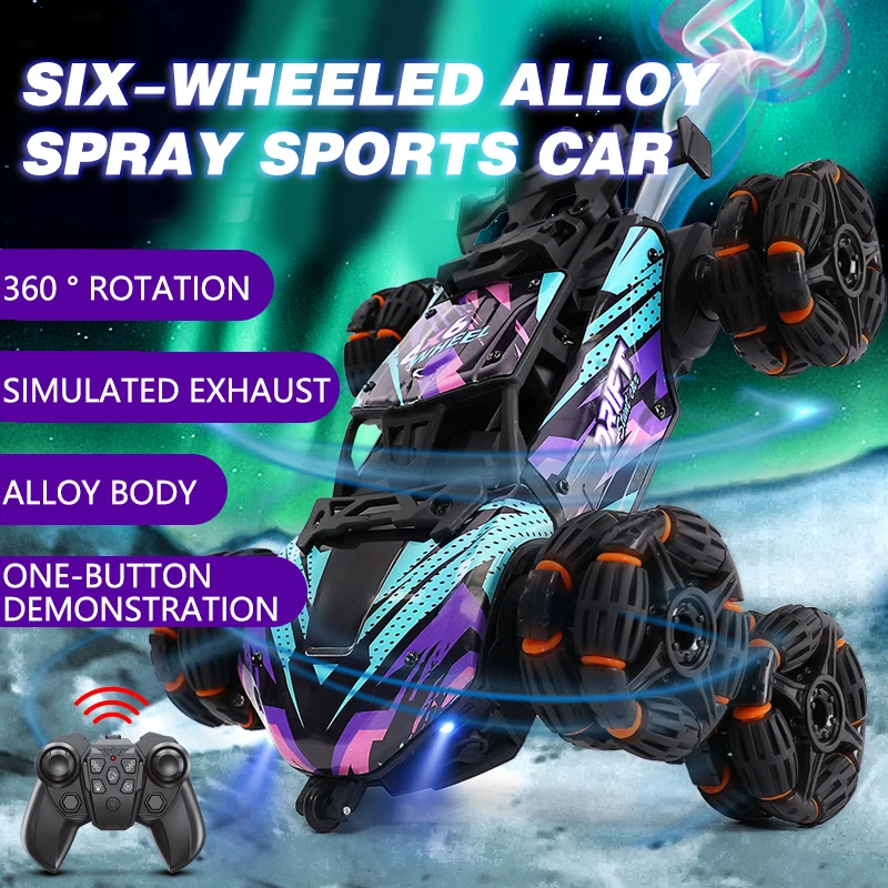Six Wheels Dual RC Car Toy Spr – Rc Hobby Drift Car recenzja i cena