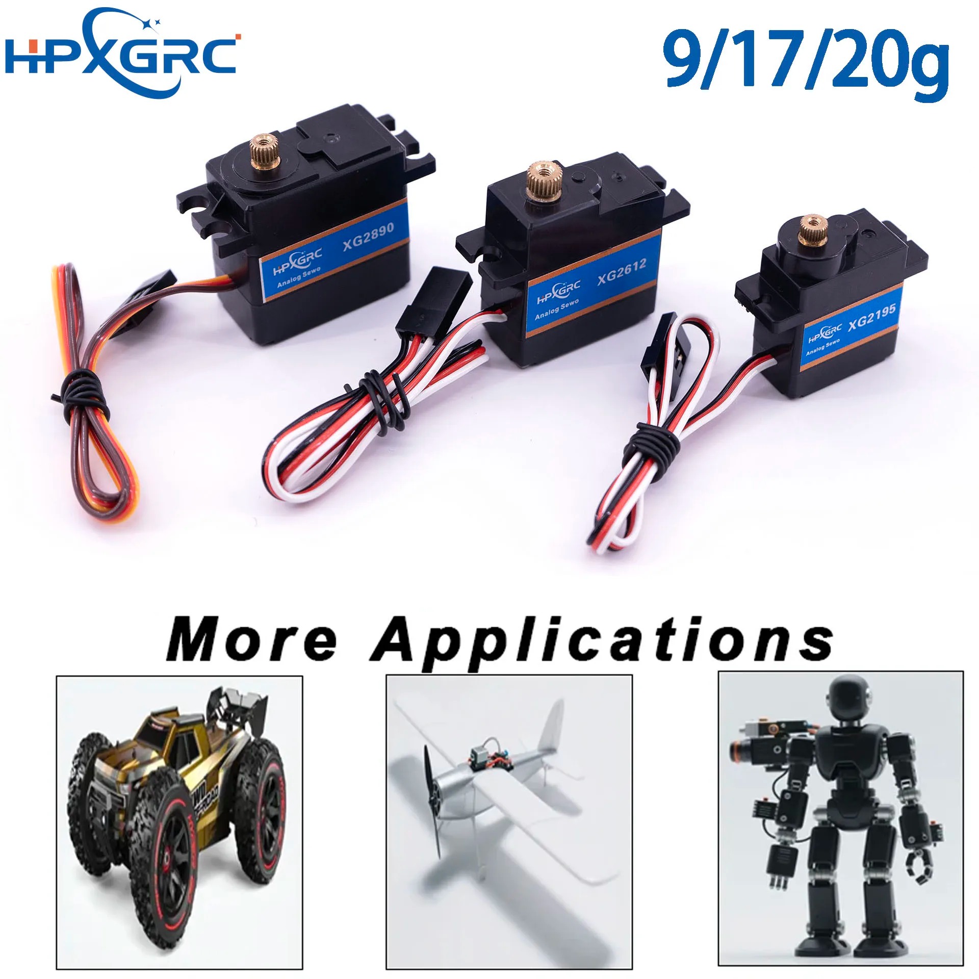 HPXGRC Waterproof Servo 9g 17g – Rc Hobby Drift Car recenzja i cena