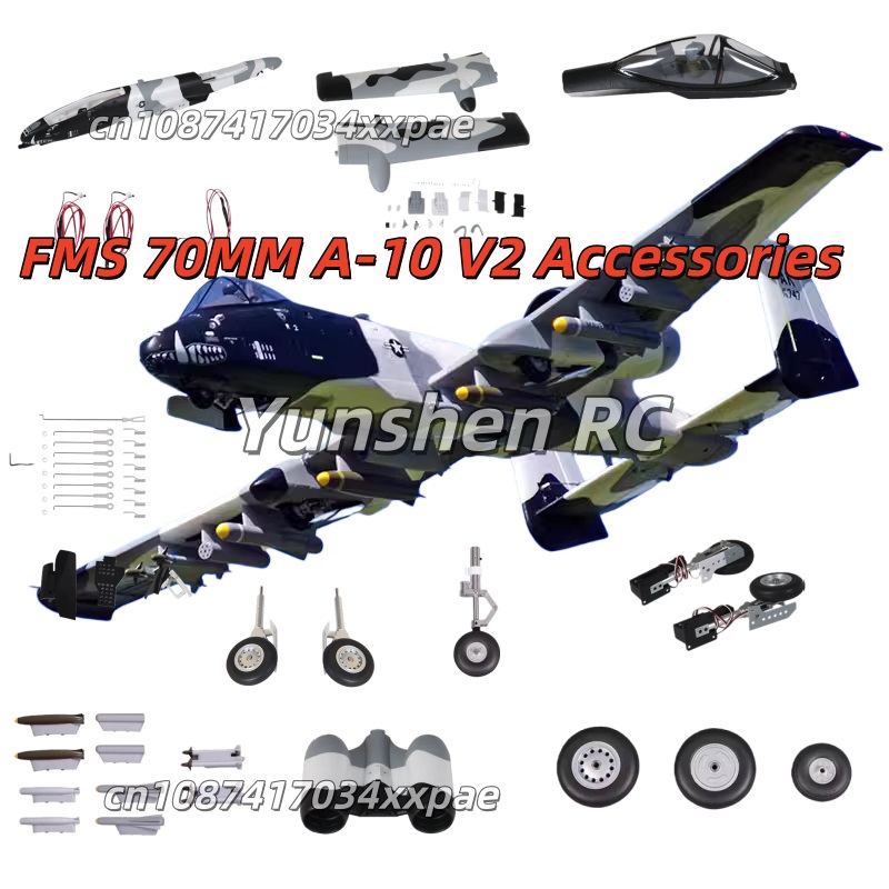 FMS 70MM EDF A-10 V2 RC Aircra – Rc Hobby Toys recenzja i cena