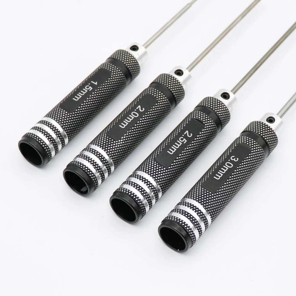 4PCS 1.5/2/2.5/3.0mm Black Hex – Rc Hobby Electric Screwdriver recenzja i cena