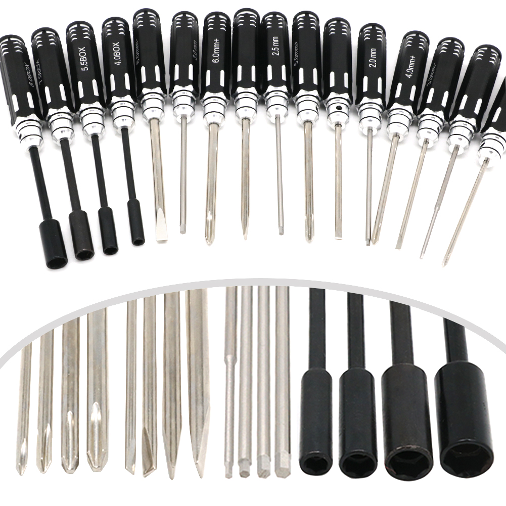 RC Hex Driver Set - 16pcs Hex  – Rc Hobby Electric Screwdriver recenzja i cena
