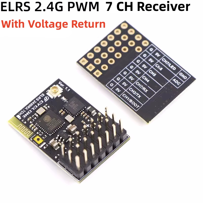 ELRS 2.4G PWM 7CH 6CH CRSF Rec – Rc Hobby Toys recenzja i cena