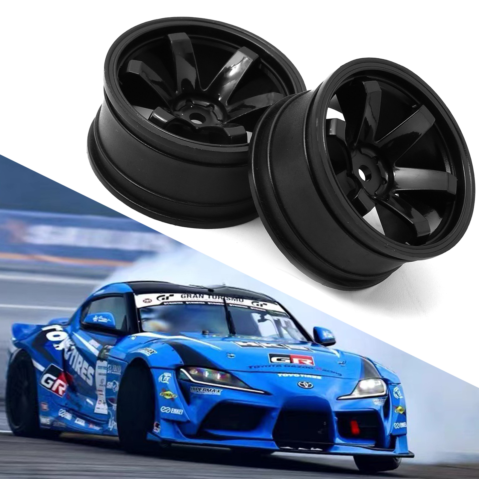 4pcs  Plastic Wheel Hub RC Rac – Rc Hobby Toys recenzja i cena