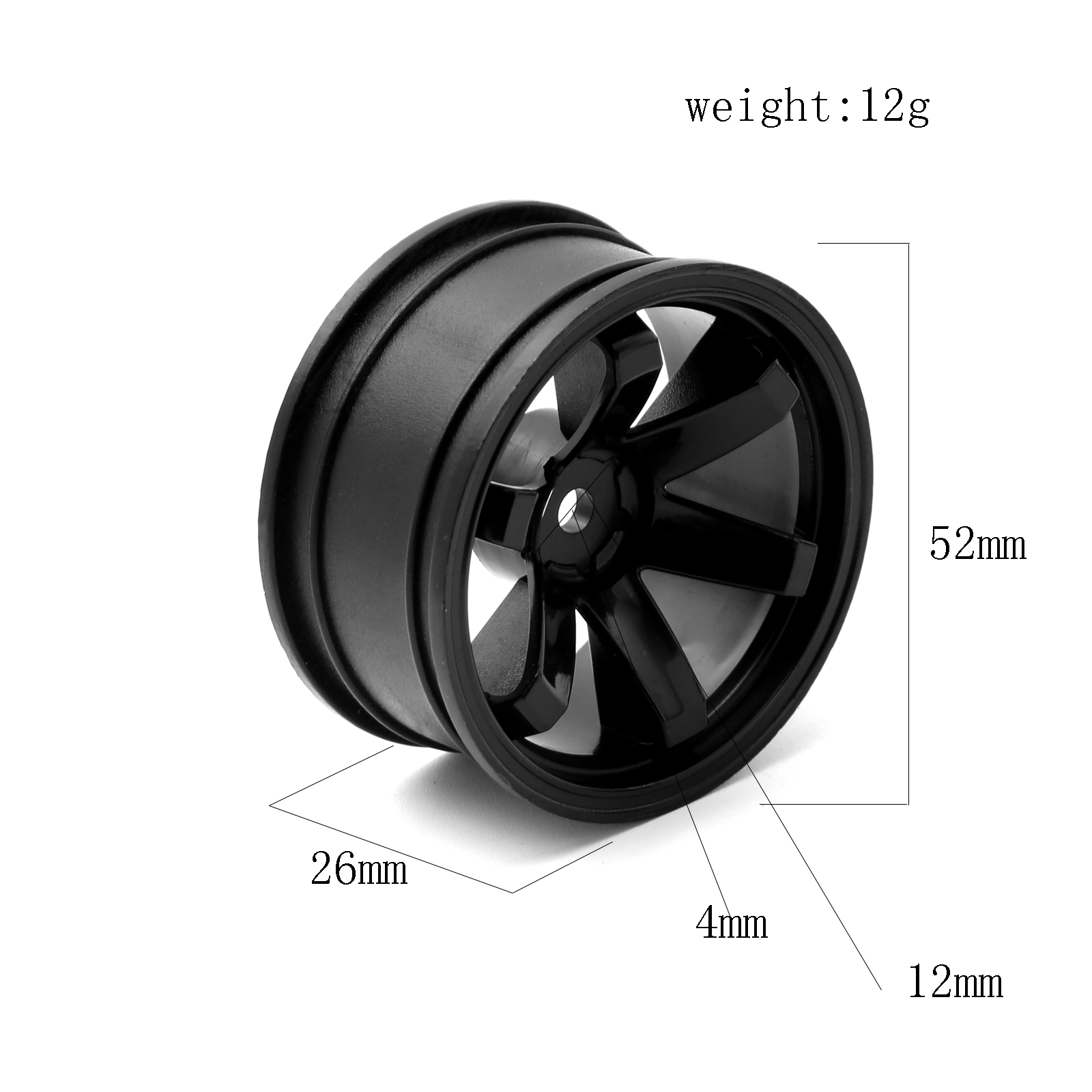 4pcs  Plastic Wheel Hub RC Rac – Rc Hobby Toys recenzja i cena