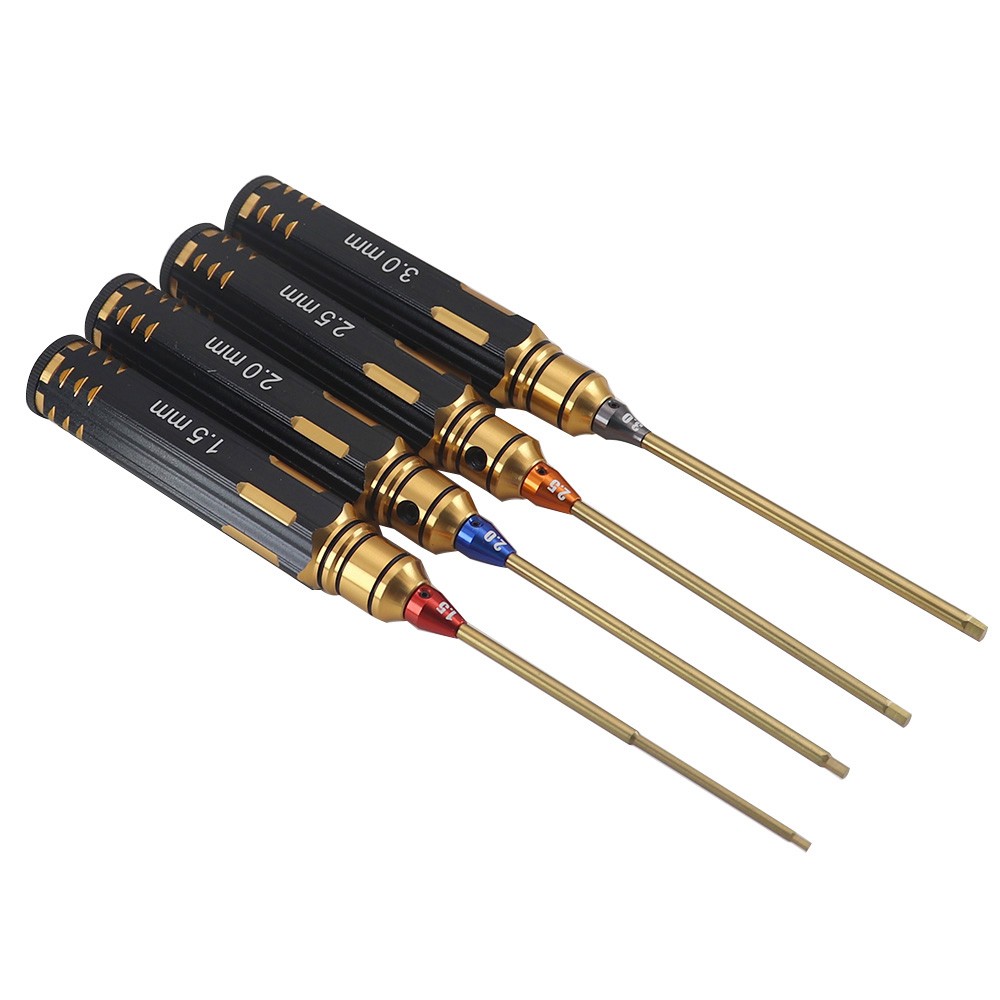Ajrc 4pcs/set Titanium Plating – Rc Hobby Electric Screwdriver recenzja i cena