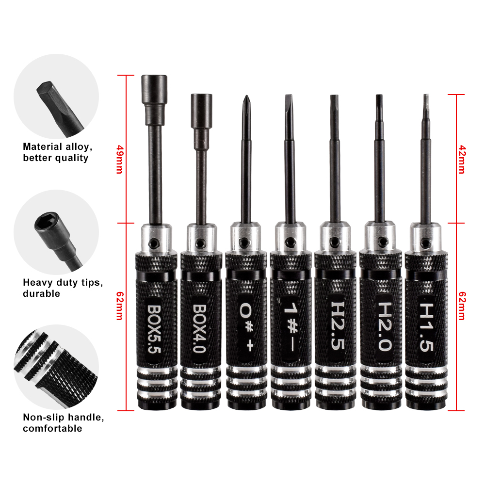 9IMOD RC Hex Driver Set Metal  – Rc Hobby Electric Screwdriver recenzja i cena