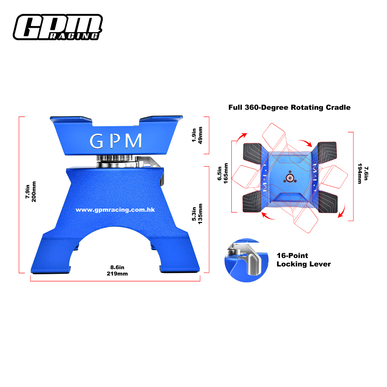 GPM LARGE ALUMINUM RC CAR / TR – Rc Hobby Work Mat recenzja i cena
