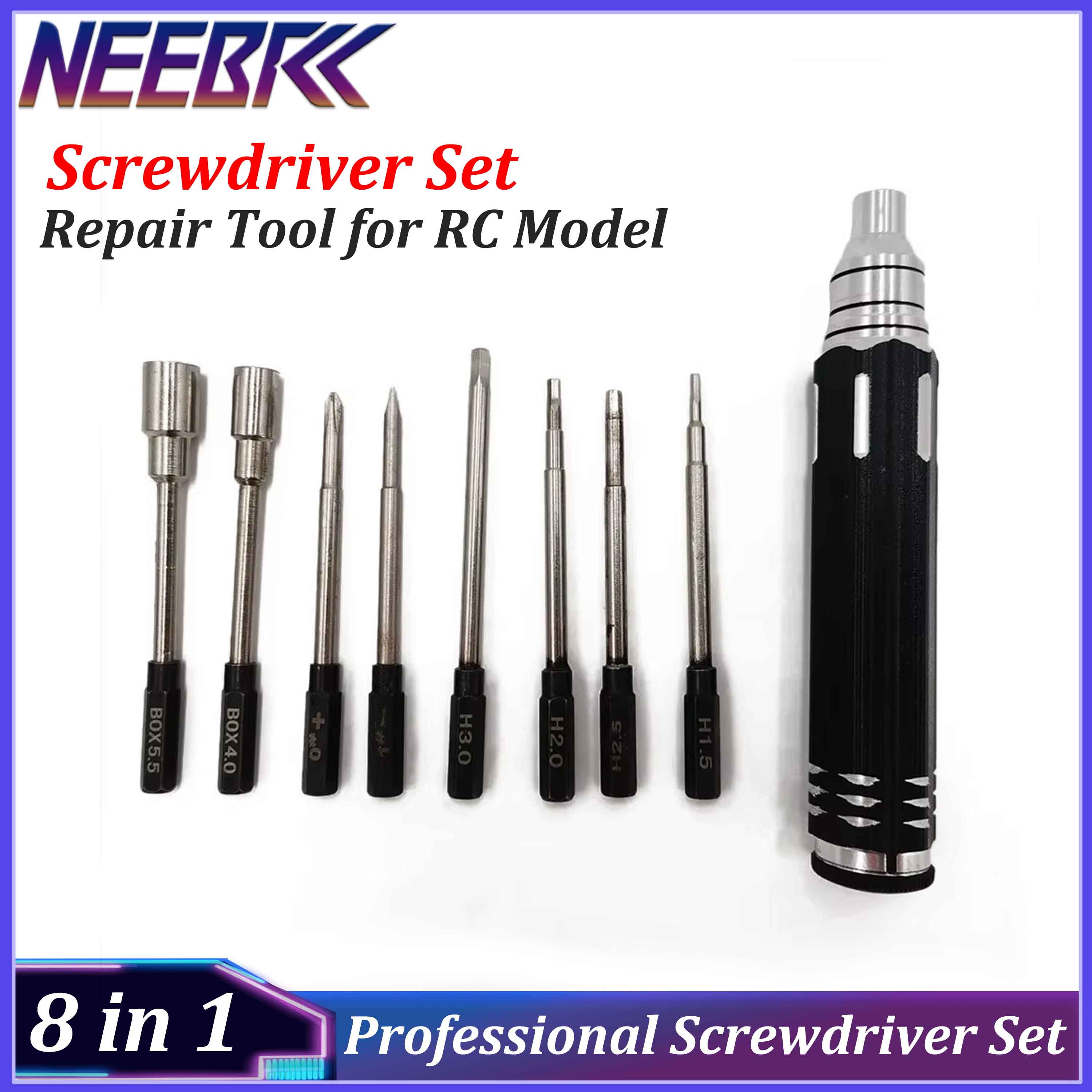 8 in 1 Professional Screwdrive – Rc Hobby Electric Screwdriver recenzja i cena