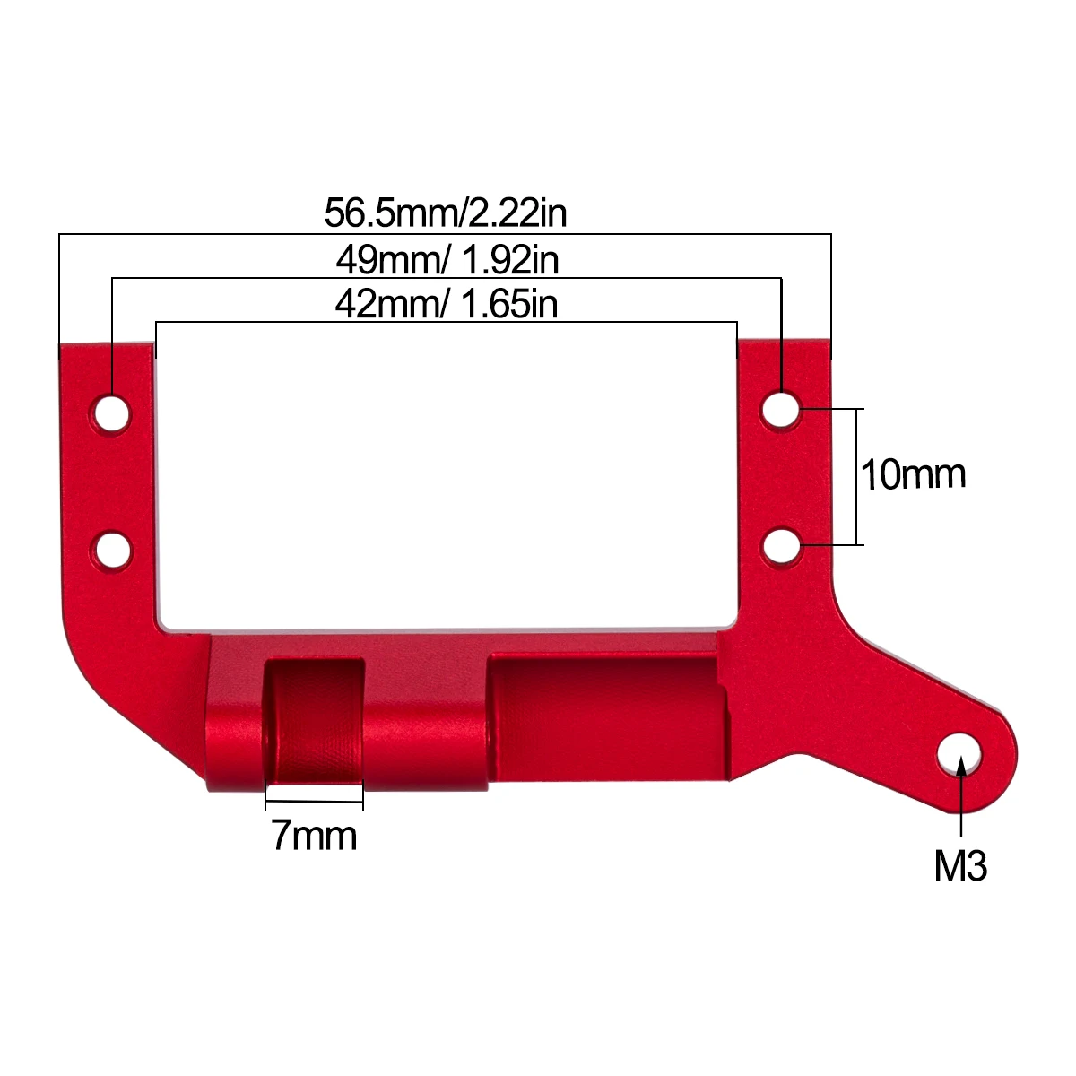 CNC Aluminium Axle Servo Mount – Rc Hobby Factory recenzja i cena