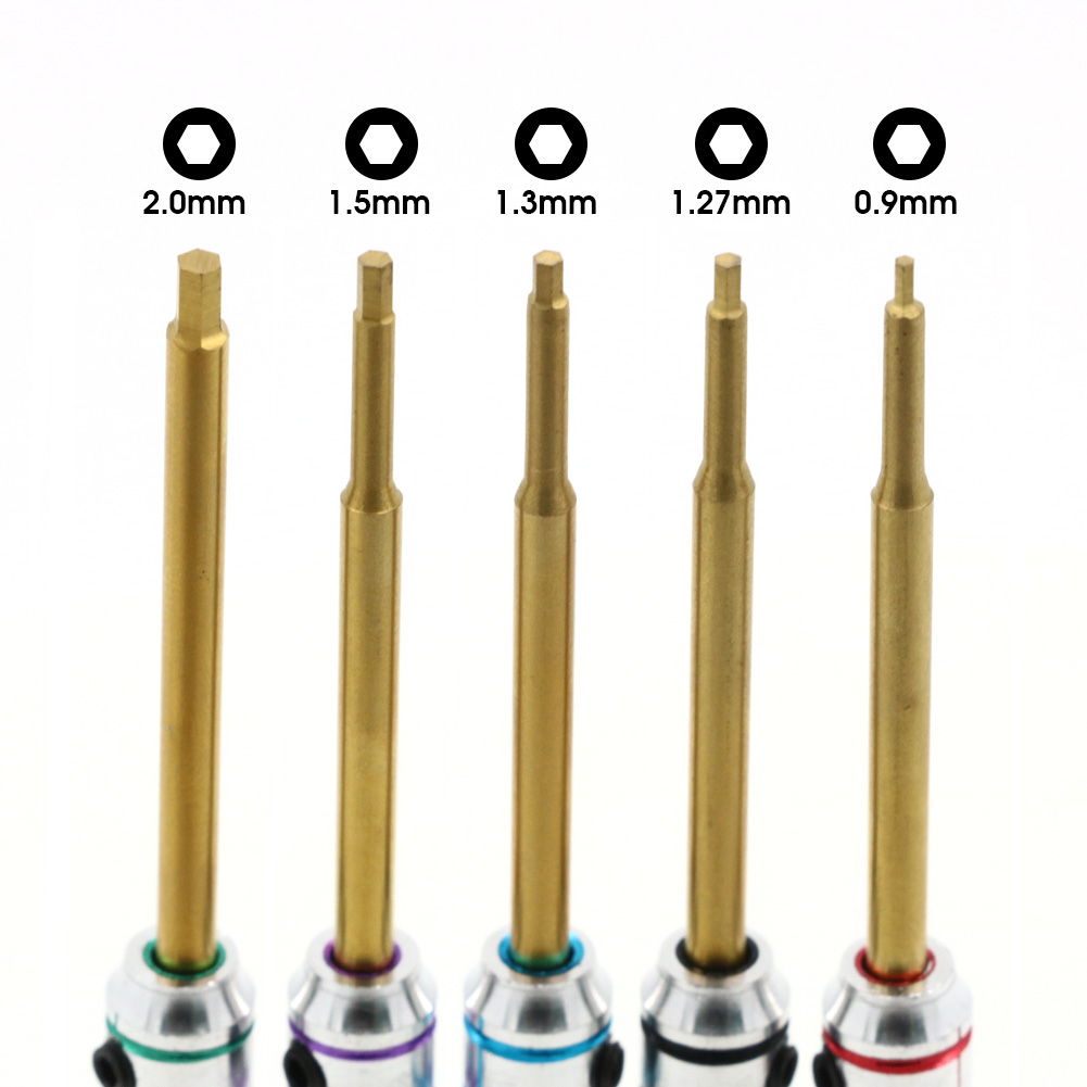 5pcs/set RC Mini 0.9mm 1.27mm  – Rc Hobby Electric Screwdriver recenzja i cena