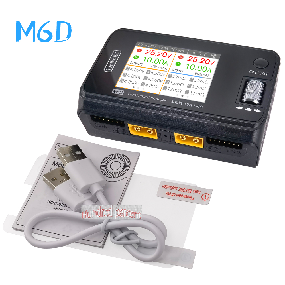 ToolkitRC M6D V3 500W 15A DC D – Rc Hobby Work Mat recenzja i cena